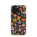 Black Midnight Shrooms iPhone 13 Pro Case
