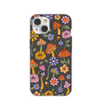 Black Midnight Shrooms iPhone 14 Case