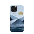 Powder Blue Misty Mountains iPhone 11 Pro Case