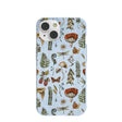 Powder Blue Nature walks iPhone 14 Case