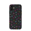 Black Neon Nostalgia iPhone 12/ iPhone 12 Pro Case