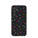 Black Neon Nostalgia Samsung Galaxy S24 Case