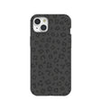 Black Night Leopard iPhone 15 Plus Case