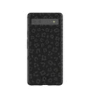Black Night Leopard Google Pixel 6a Case