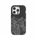 Black Night Panorama iPhone 15 Pro Case