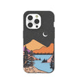 Black Night Trails iPhone 14 Pro Case