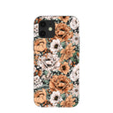 Black Peachy Peonies iPhone 12/ iPhone 12 Pro Case