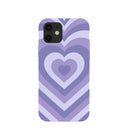 Lavender Power Hearts iPhone 12/ iPhone 12 Pro Case