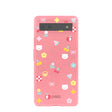 Bubblegum Pink Pretty Picnic Google Pixel 6a Case