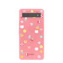 Bubblegum Pink Pretty Picnic Google Pixel 6a Case