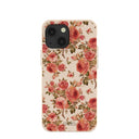 Seashell Rose Garden iPhone 13 Mini Case