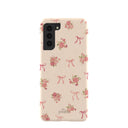 Seashell Roses and Bows Samsung Galaxy S21 Case