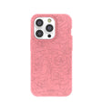 Bubblegum Pink Rosettes iPhone 14 Pro Case