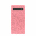 Bubblegum Pink Rosettes Google Pixel 6a Case