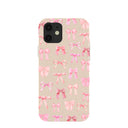Seashell Rosy Bows iPhone 12/ iPhone 12 Pro Case