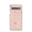 Seashell Rosy Bows Google Pixel 7a Case