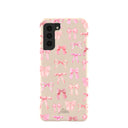Seashell Rosy Bows Samsung Galaxy S21 Case