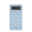 Powder Blue Sky Leopard Google Pixel 6 Case