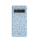 Powder Blue Sky Leopard Google Pixel 7 Pro Case