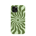 Sage Green Watermelon Time Warp iPhone 12 Pro Max Case