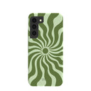 Sage Green Watermelon Time Warp Samsung Galaxy S22 Case